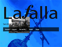Tablet Screenshot of lafalla.ch